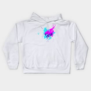 Droped colored blots Kids Hoodie